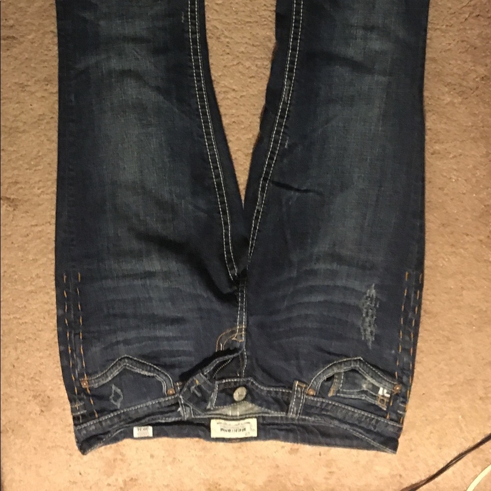 MEK boot-cut jeans